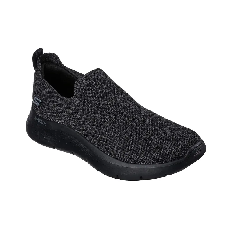Skechers Go Walk Fle Cushioned Slip Resistant Support Low Top Casual Shoes Men's Black-2