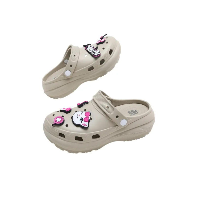 TALKING TOM Height Increasing Comfortable Versatile Commute Trendy Clogs Women's-21