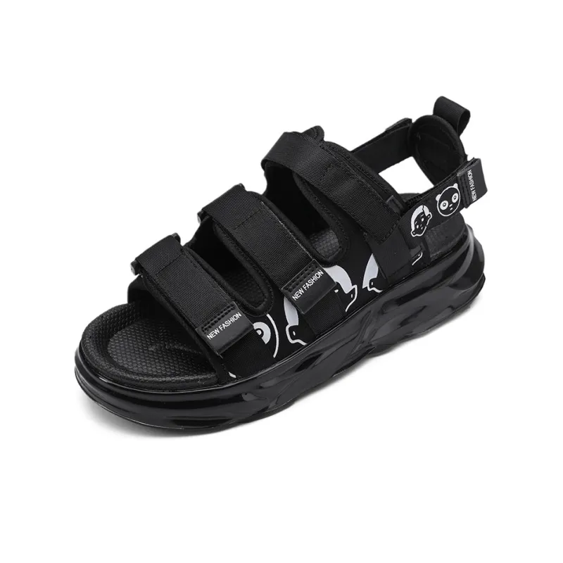 PNKE Beach Sandals Men White, Red, Black, White-8