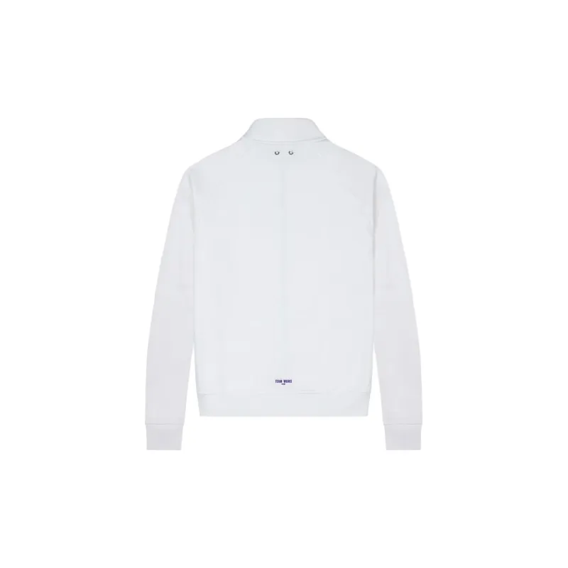 TEAM WANG Logo print Zipped Track Jacket-1