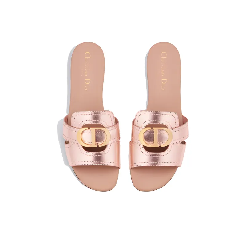 DIOR 30 Montaigne Slip Resistant Slide Slippers Women's Pink-3
