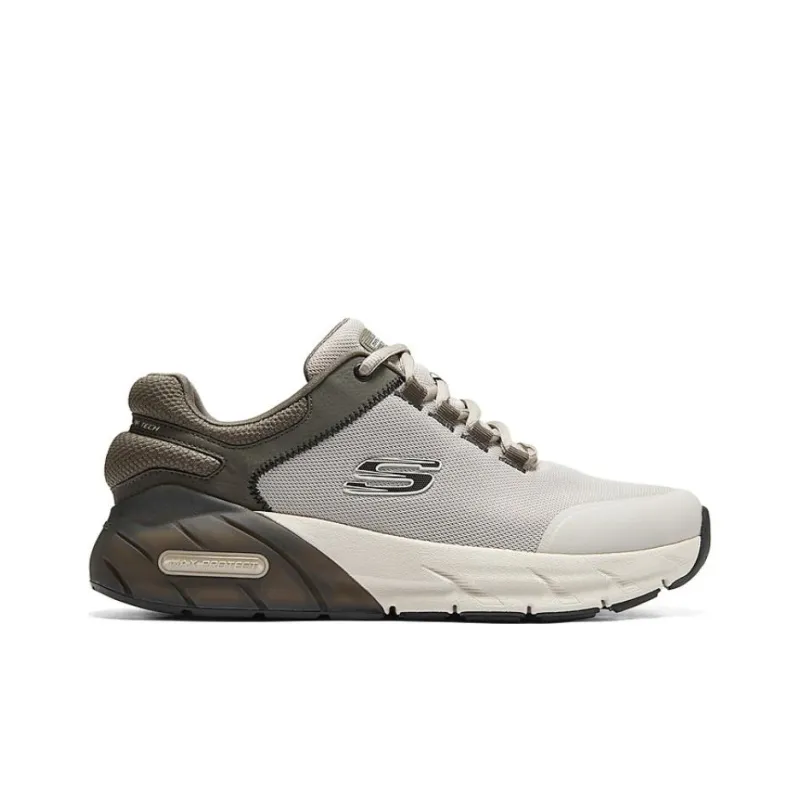 Skechers Cushioning, Slip Resistant, Abrasion Resistant, Breathable Low Top Training Running Shoes Men's Taupe-1