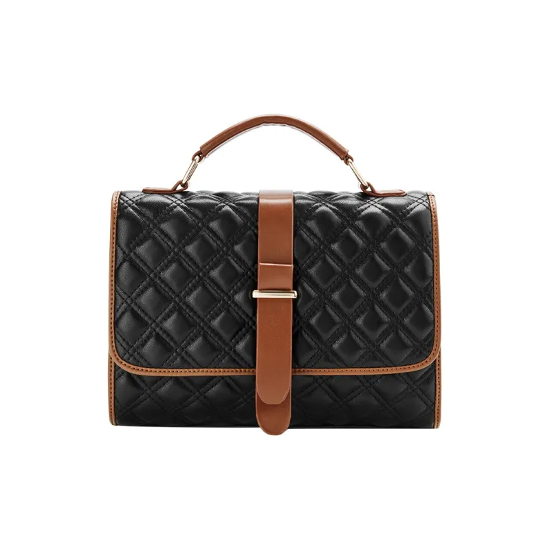 JANE KLAIN Synthetic Leather Shoulder Bag, Crossbody Bag, Handbag Women's White/Black-5