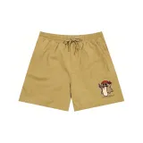 Khaki Pirate Cute Ghost Shorts