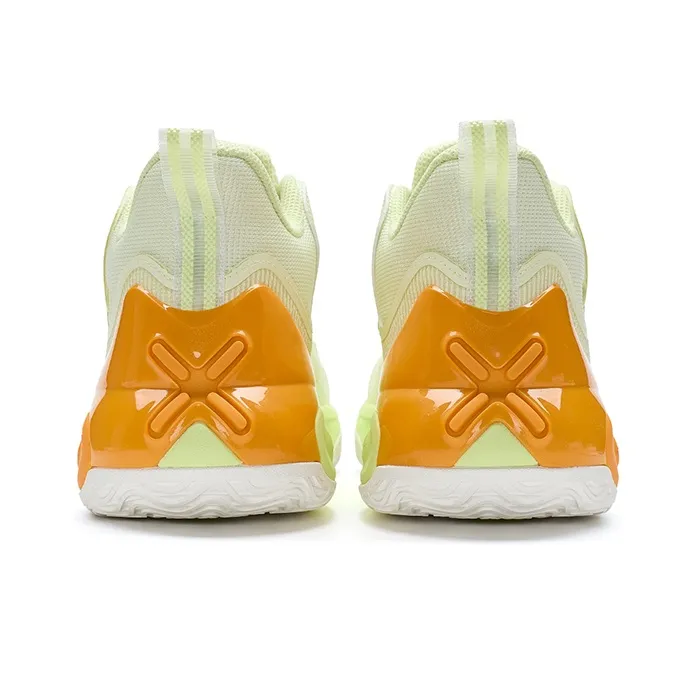 XTEP Cushioned Wear Resistant Slip Resistant Low Top Basketball Shoes Men's Light Jasmine-3