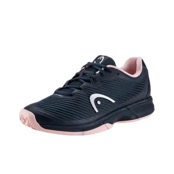 HEAD REVOLT PRO 4.0 Low Top Tennis Shoes Unisex Deep Blue Pink