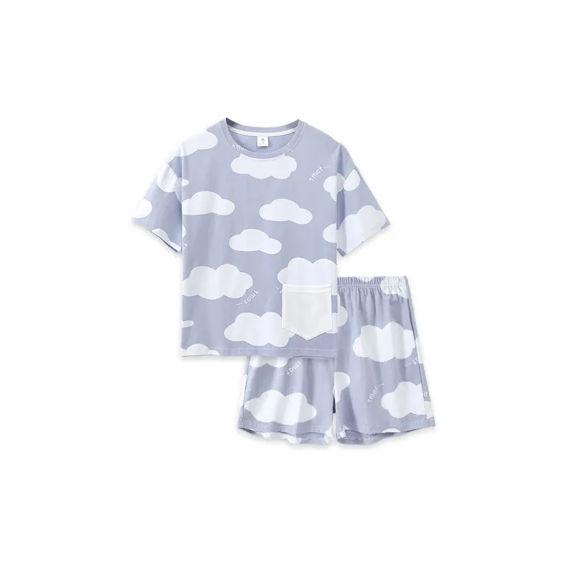JUNEROSE Pajama Set Women's Blue-0