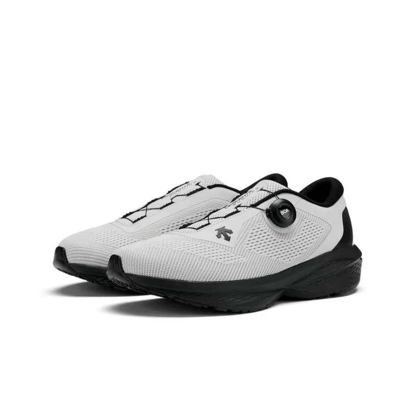 DESCENTE RUNNING Low Top Carbon Plate Running Shoes Men's Gray-1