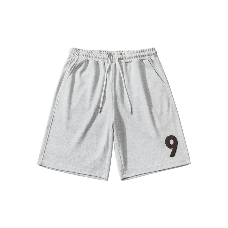 WOOD SOON Trendy Brand Sports Stretch Knee Length Pants Japanese Style Straight Fit Pants Unisex-6