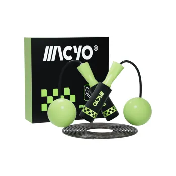 MACYO Sports & Fitness Non Countable Jump Ropes Fitness Crowd Handle Material PP+EVA