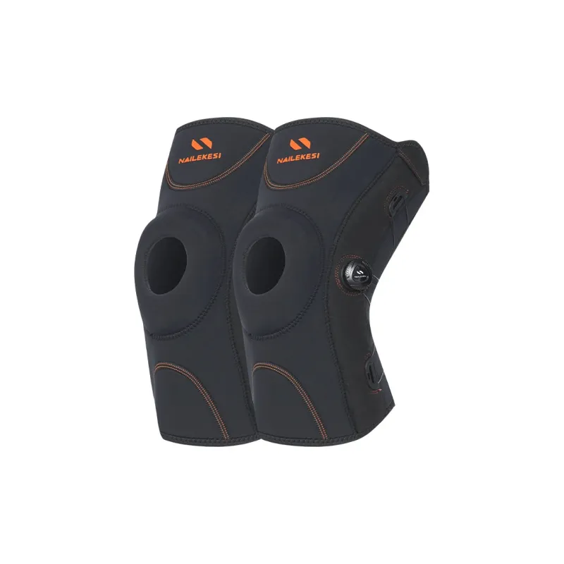 NAILEKESI Fitness Unisex Polyester, Polyamide, Nylon, Elastane Knee Pads-5