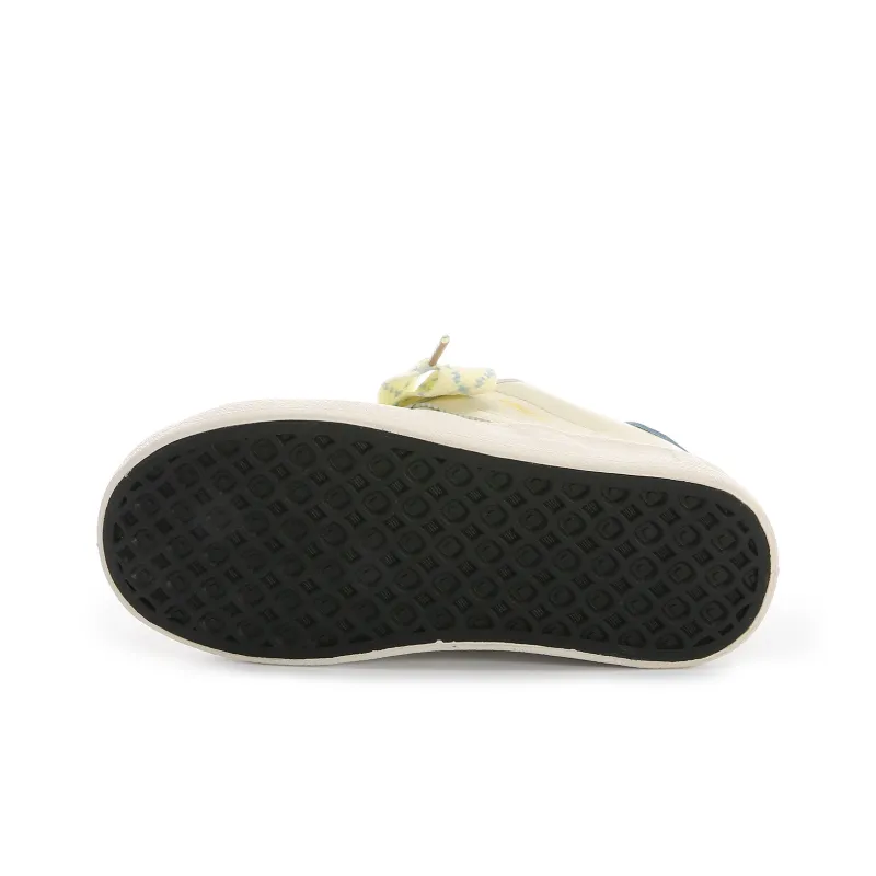 Lovely You Low-Top Skateboard Shoes Women's Yellow-9