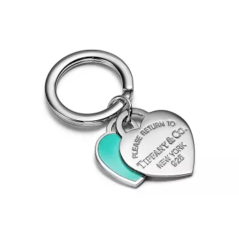 TIFFANY & CO. Keychains Unisex Silver