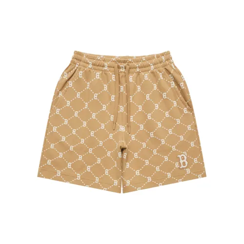 MLB Old Flower Casual Shorts Unisex Light Camel