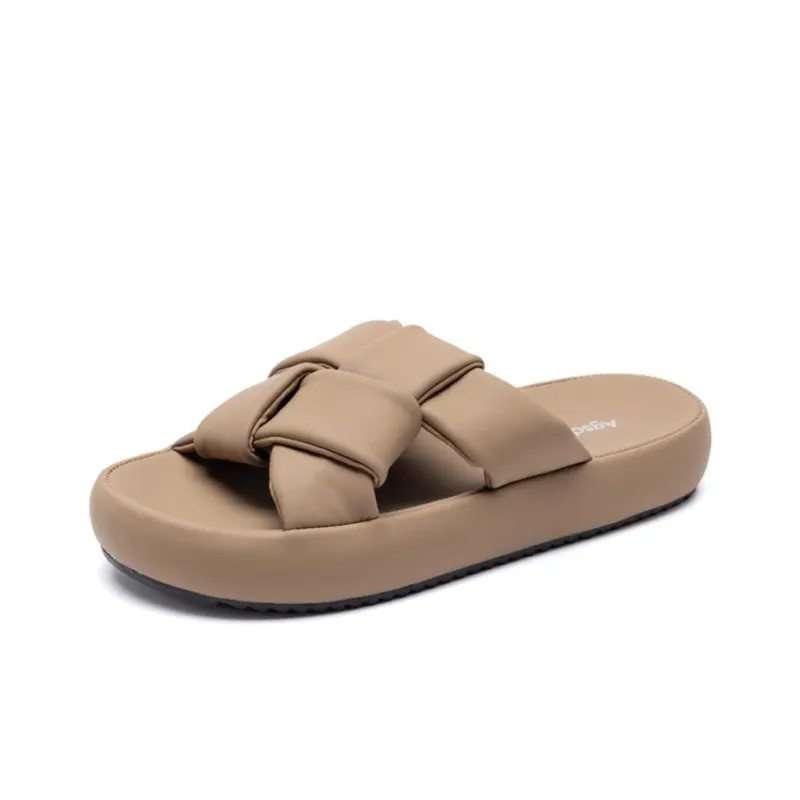 AGSDON Slide Slippers 3cm Women's-1