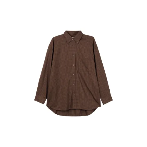 UNIQLO FW23 U Series Shirts Men Light Brown