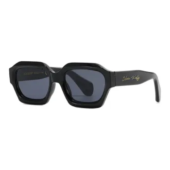 SHEEN KELLY Square Sunglasses Unisex