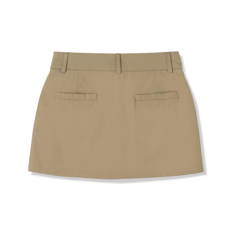 INRM Cargo Short Skirts Women's Khaki-1
