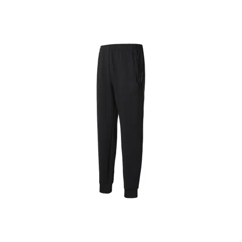 ANTA Variety Training Collection Knitted Sweatpants Men Black