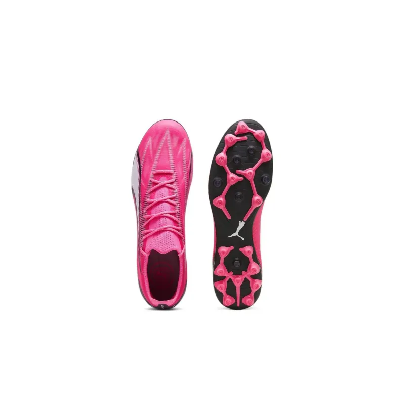 PUMA Ultra Ultimate Mg Football Shoes 'Pink White'-5