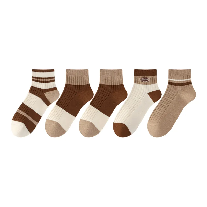 XXLLG Short Socks Women's 5 Pack-6