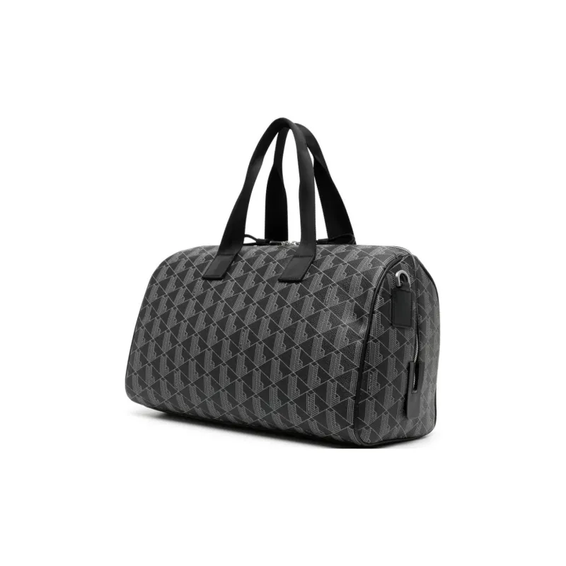 LACOSTE Monogrammed Messenger Bag-3