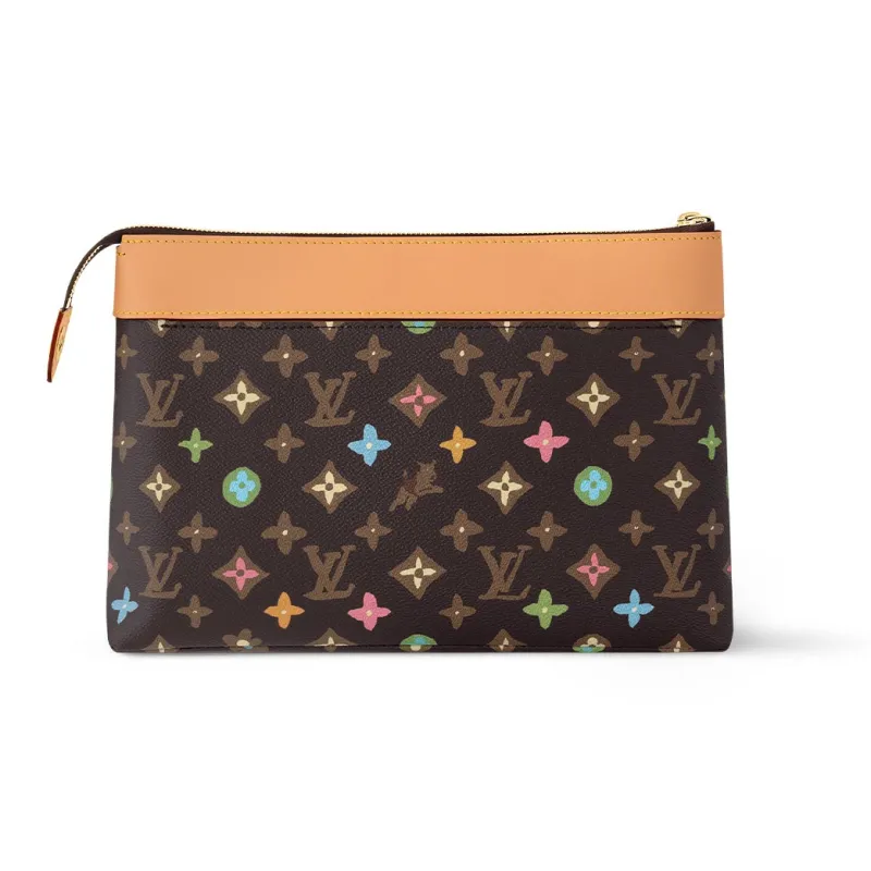 LOUIS VUITTON By Tyler The Creator Pochette Voyage Souple Chocolate Craggy Monogram-2