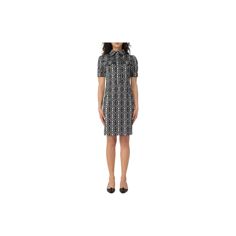 MaxMara Cesy Monogram jacquard Dress-1