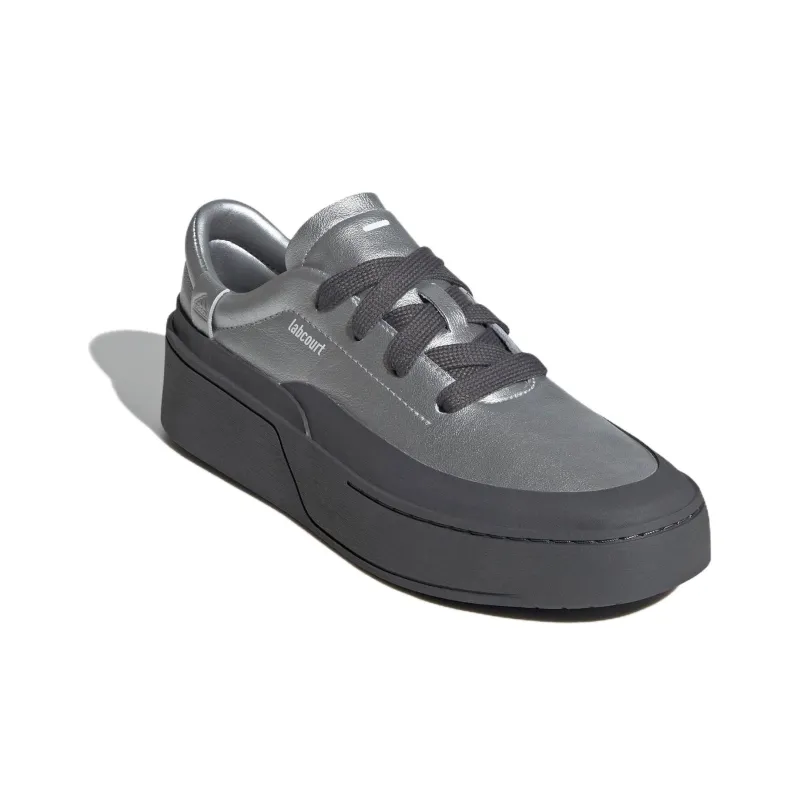 Adidas Labcourt Trainers Anti Slip Wear Resistant Low Top Skateboard Shoes Unisex Silver Gray-2