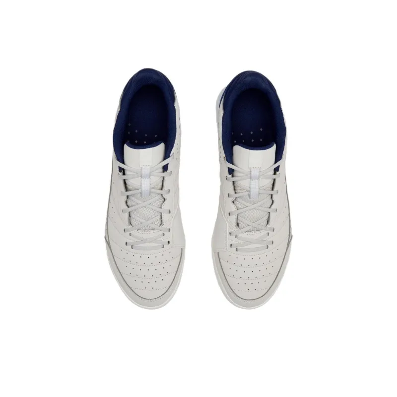 DECATHLON ESKUDO 500 IC/IN Wear Resistant Soccer Shoes Men's White Blue-4