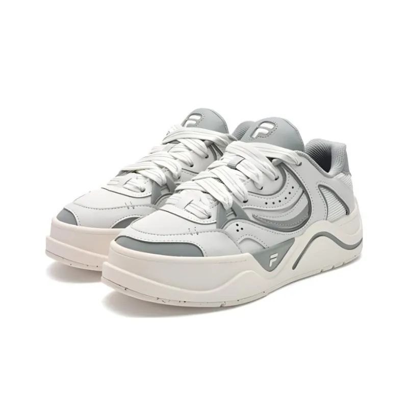 FILA FUSION 50 50 Slip Resistant Cushioning Low Top Skateboard Shoes Women's Green White-2