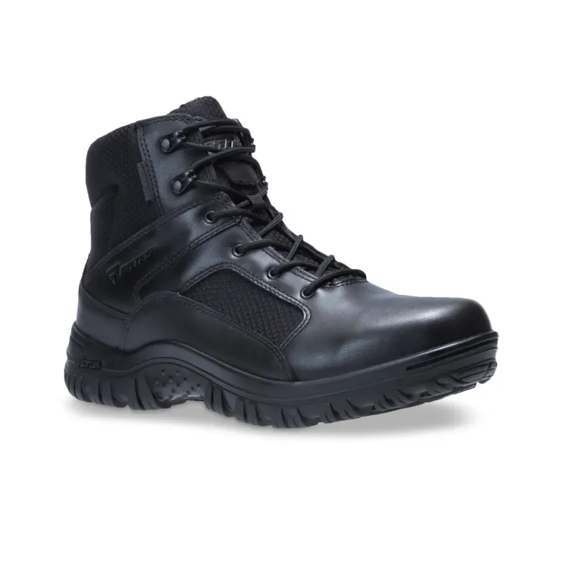 BATES Vibram Cushioned Slip-Resistant Breathable High-Top Outdoor Shoes Unisex Black-2