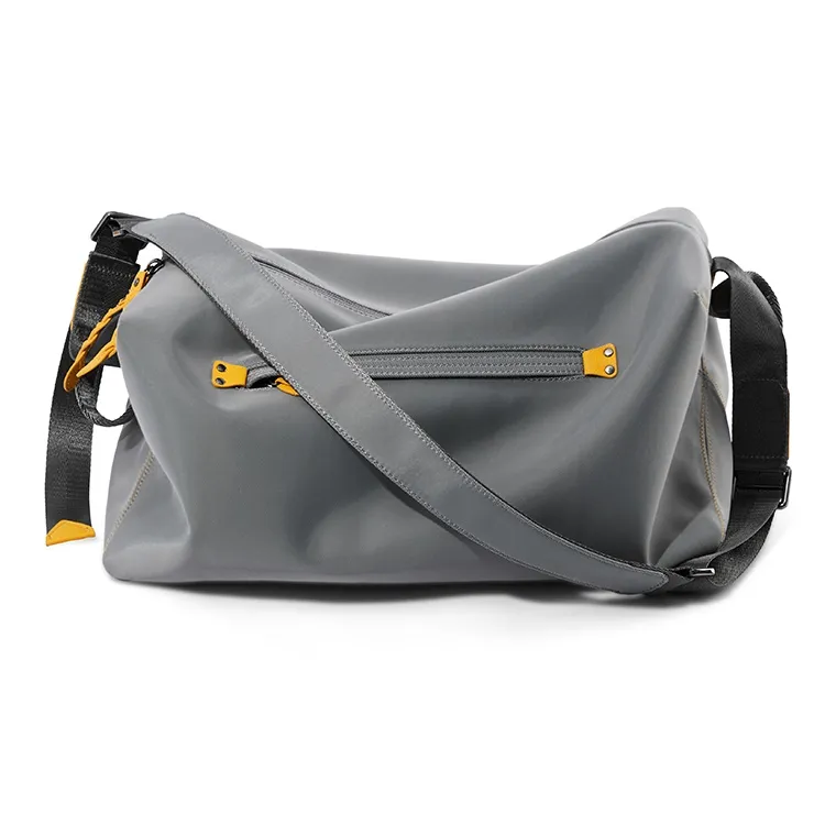 MOYYI Water Repellent Oxford Shoulder Bag Men's Glacier Gray-0