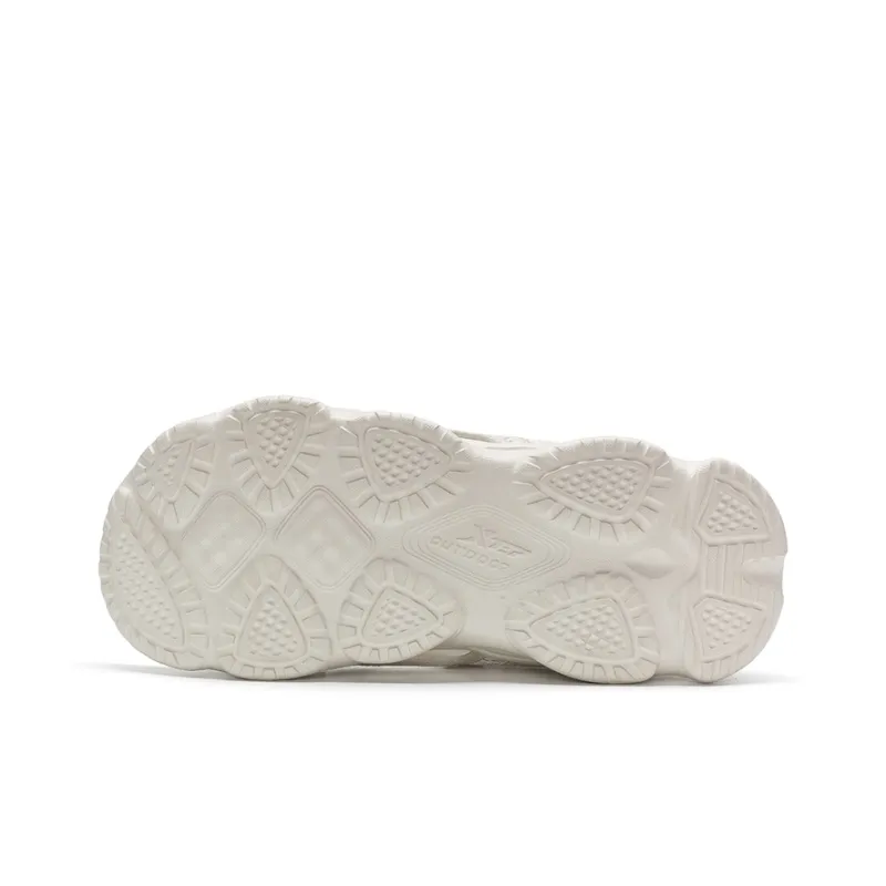XTEP Beach Sandals Men's White Sand Gray-6