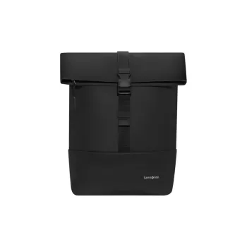 SAMSONITE VERCELLI Polyurethane Backpack Unisex Black