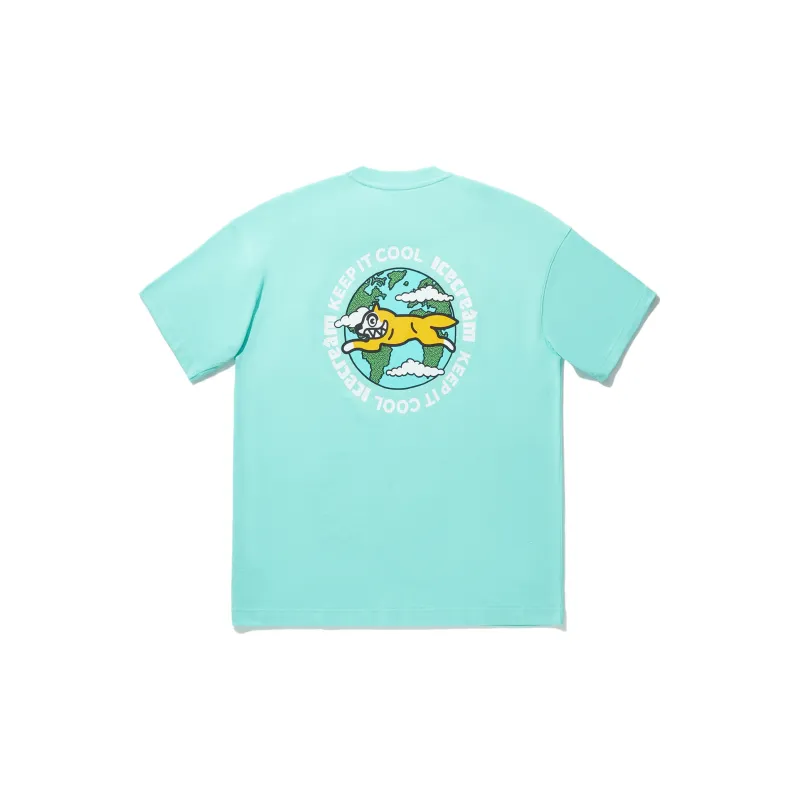 LiNing x ICECREAM T Shirt Men's Light Pine Green-1