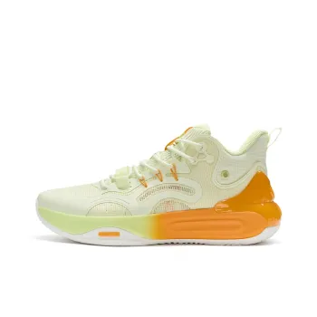 XTEP Cushioned Wear Resistant Slip Resistant Low Top Basketball Shoes Men's Light Jasmine