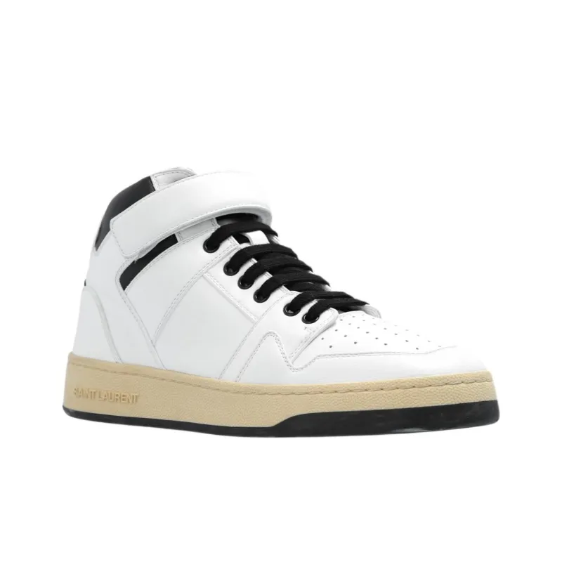 SAINT LAURENT LAX Leather Sneakers-2
