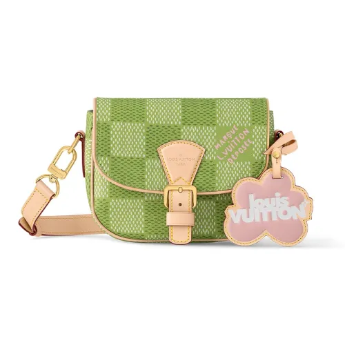 LOUIS VUITTON By Tyler, The Creator Montsouris Messenger Green Damier Golf