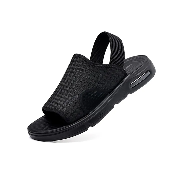 LIANGGUAN Beach Sandals Men's Black-1