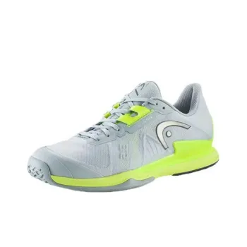 HEAD Sprint Pro 3.5 Slip-Resistant Tennis Shoes Men's Gray Yellow