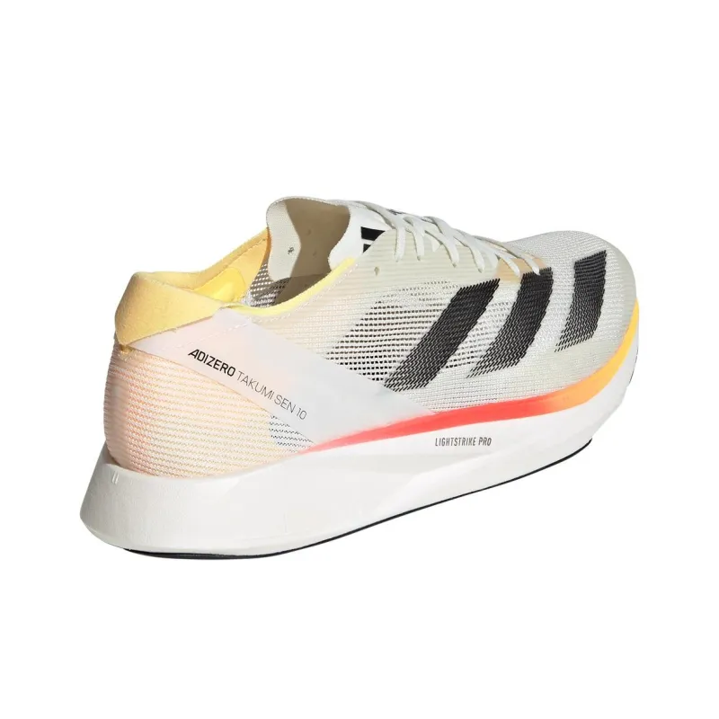 Adidas Adizero Takumi Sen 10 Ivory Core Black Off White-2