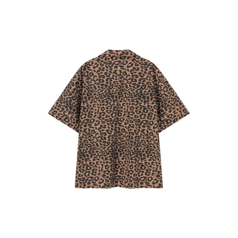 NO ONE ELSE Shirts Unisex Leopard Print-1