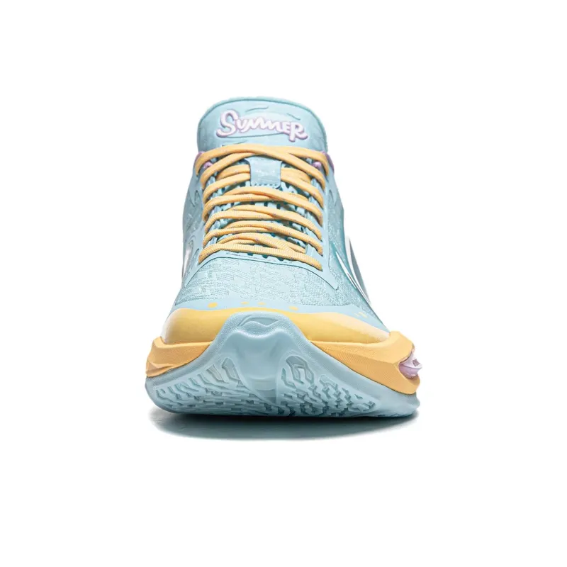 LINING Super Light 2024 Basketball Shoes Men Low Top Refreshing Blue-4