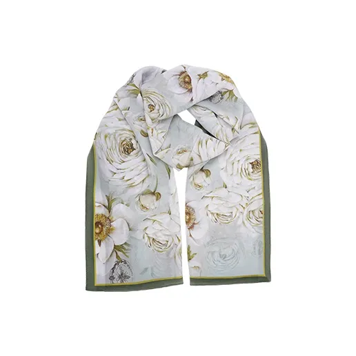 MUSTKOO Mulberry Silk Scarves Unisex-1