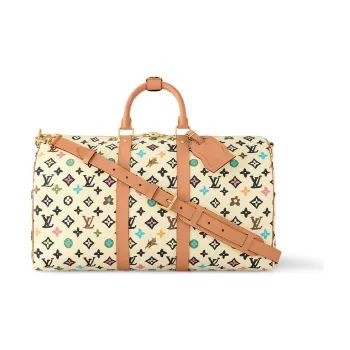 LOUIS VUITTON By Tyler The Creator Keepall Bandouliere 45 Vanilla Craggy Monogram