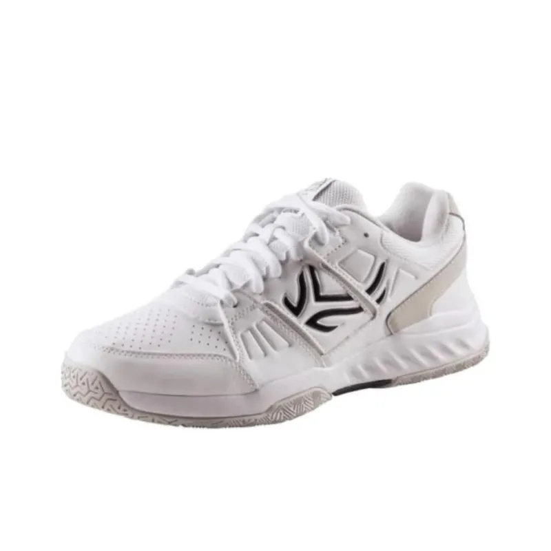 DECATHLON Cushioning Wear Resistant Low Top Training Shoes Men's White-1