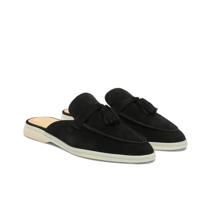 SCAROSSO Lucrezia Suede Mules Women's-2