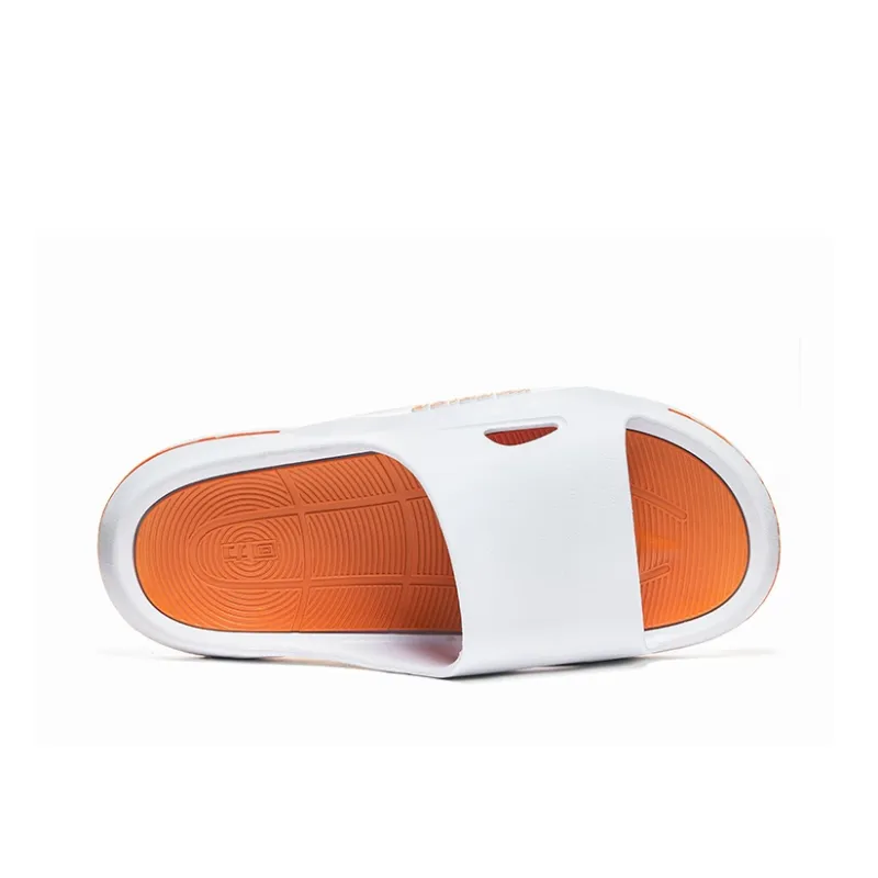 WARRIOR Slide Slippers Men White Orange-1