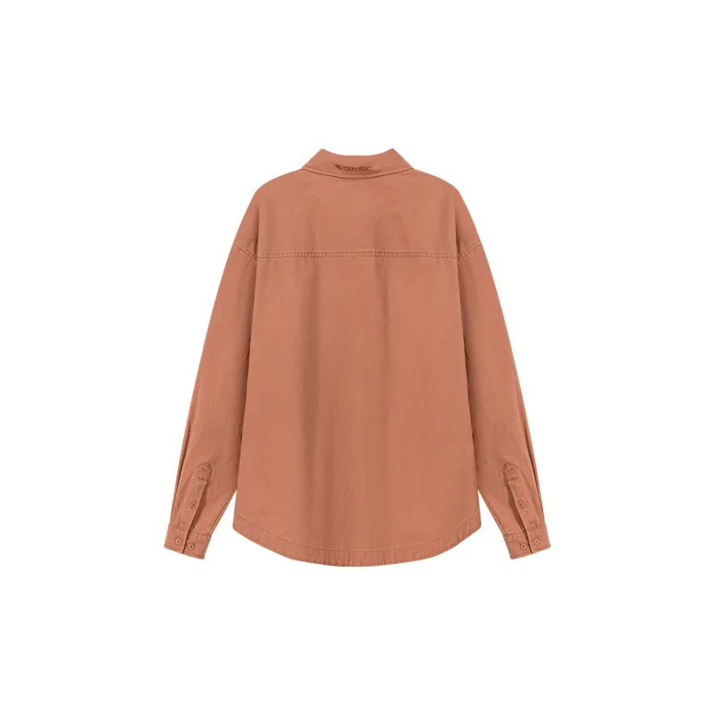 NO ONE ELSE Shirts Unisex Dirty Orange-1